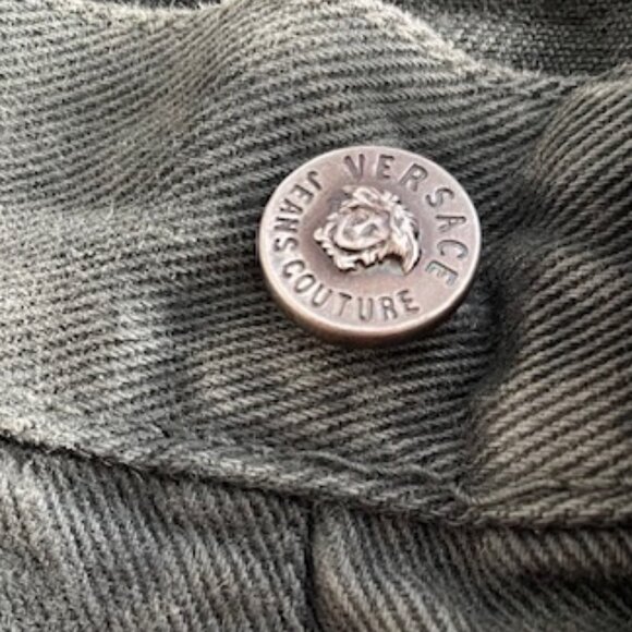 Versace Jeans Couture straight fit color olive green size 31 - Picture 5 of 9